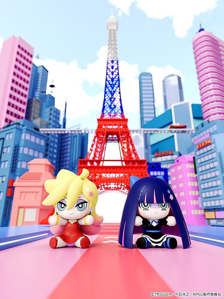 New Panty & Stocking with Garterbelt Huggy Good Smile Chibi Figur Panty 6 cm       