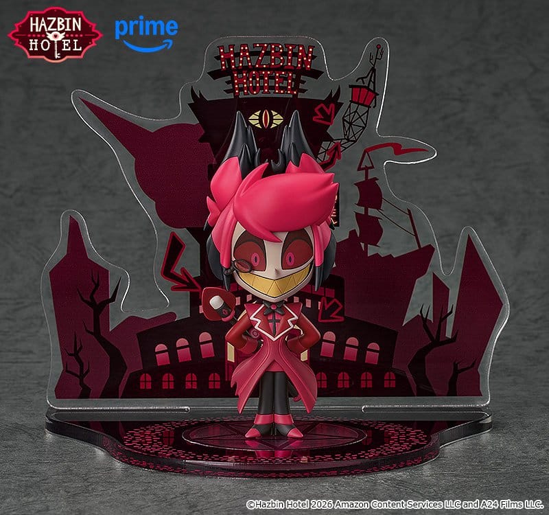 Hazbin Hotel Portable PVC Statue Qset Alastor 8 cm       