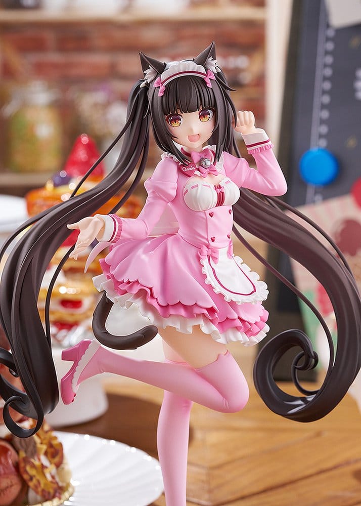 Nekopara Sekai Connect Pop Up Parade PVC Figur Chocola: Winter Clothes Ver. L Size 22 cm     