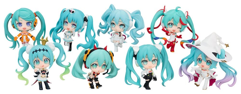 Hatsune Miku GT Project Racing Miku All Stars Minifiguren Vol. 1 8 cm Blind Box Sortiment (8)