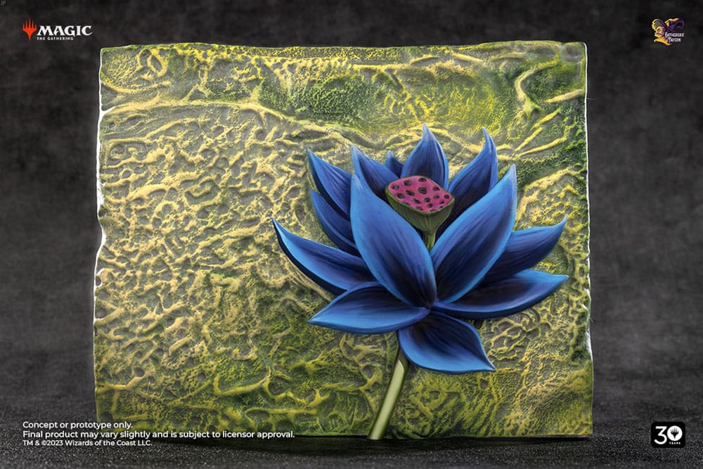 Magic The Gathering Relief-Skulptur Black Lotus Previews Exclusive 17 x 15 cm