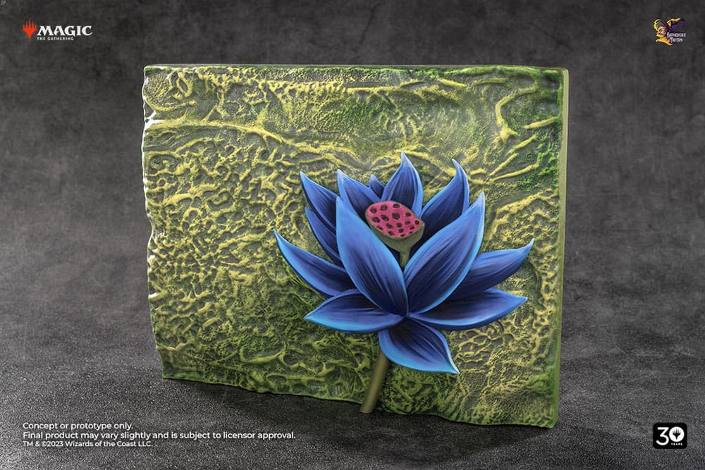 Magic The Gathering Relief-Skulptur Black Lotus Previews Exclusive 17 x 15 cm