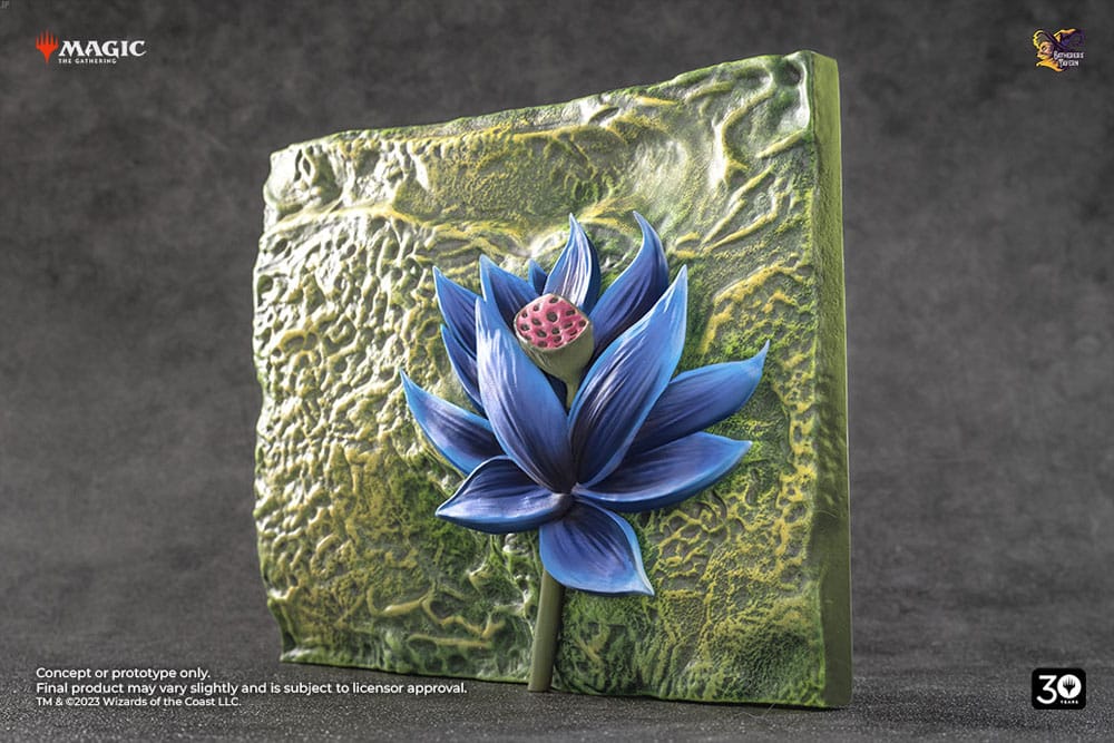 Magic The Gathering Relief-Skulptur Black Lotus Previews Exclusive 17 x 15 cm