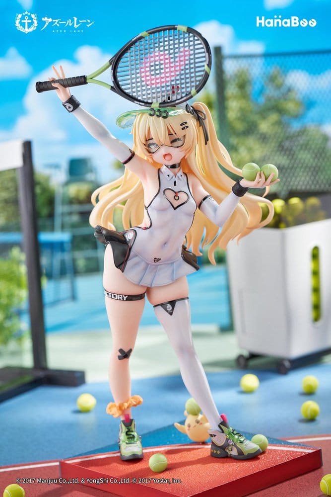 Azur Lane PVC Figur 1/6 Bache: Showy Sports Star Deluxe Edition 27 cm