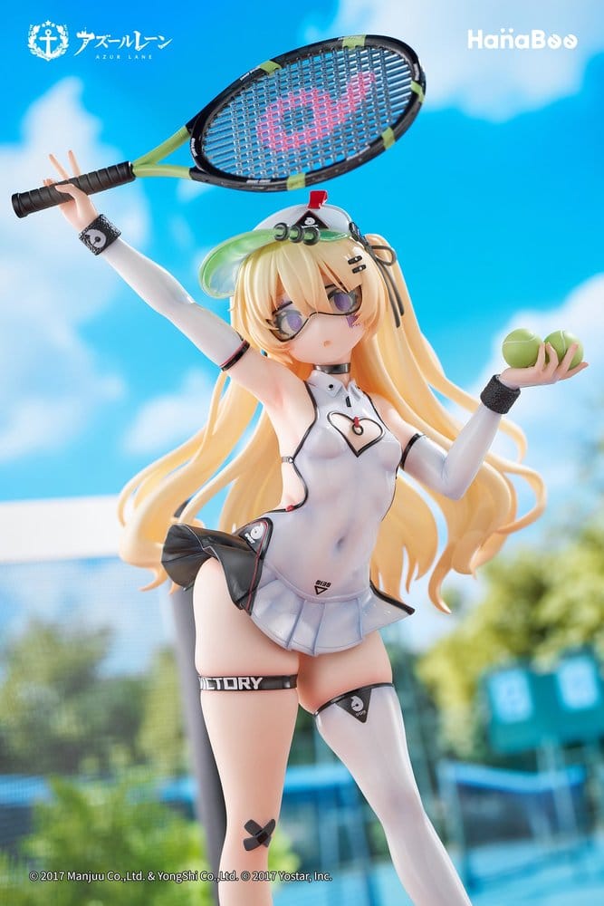 Azur Lane PVC Figur 1/6 Bache: Showy Sports Star Deluxe Edition 27 cm