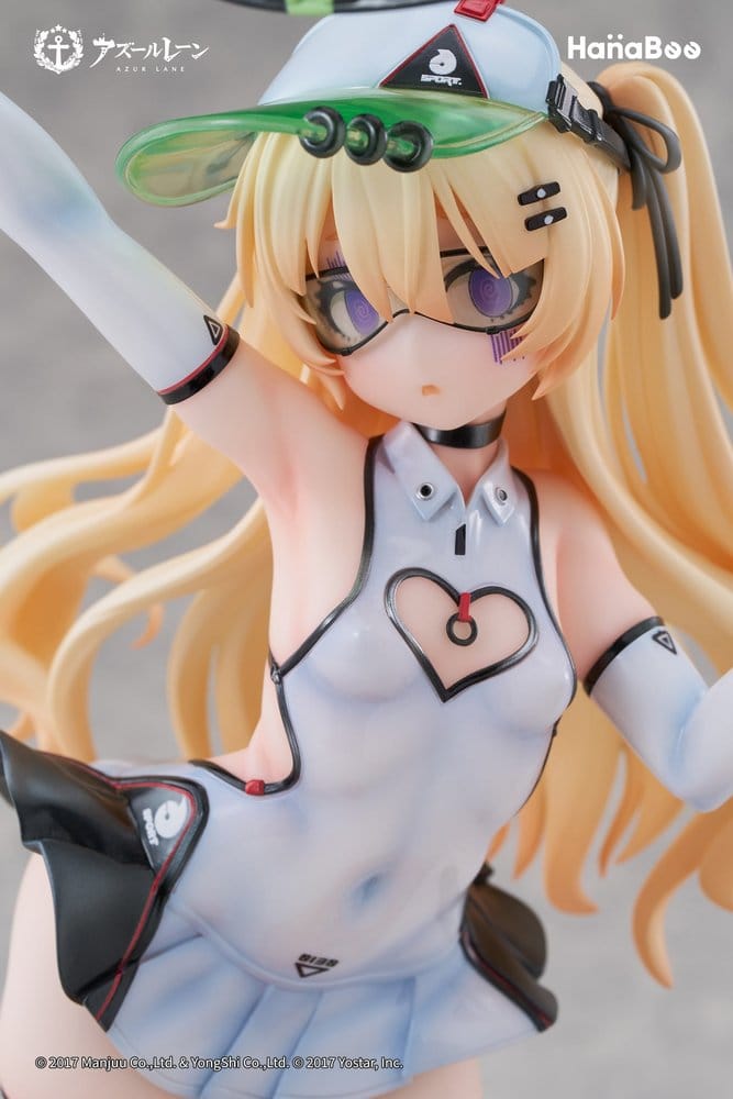 Azur Lane PVC Figur 1/6 Bache: Showy Sports Star 27 cm