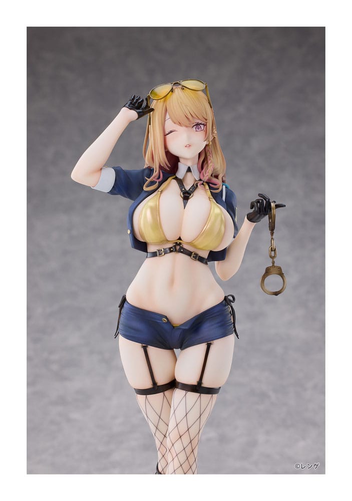 Original Character PVC Statue 1/6 Gal Policewoman Takanashi Arisa Deluxe Edition 27 cm  