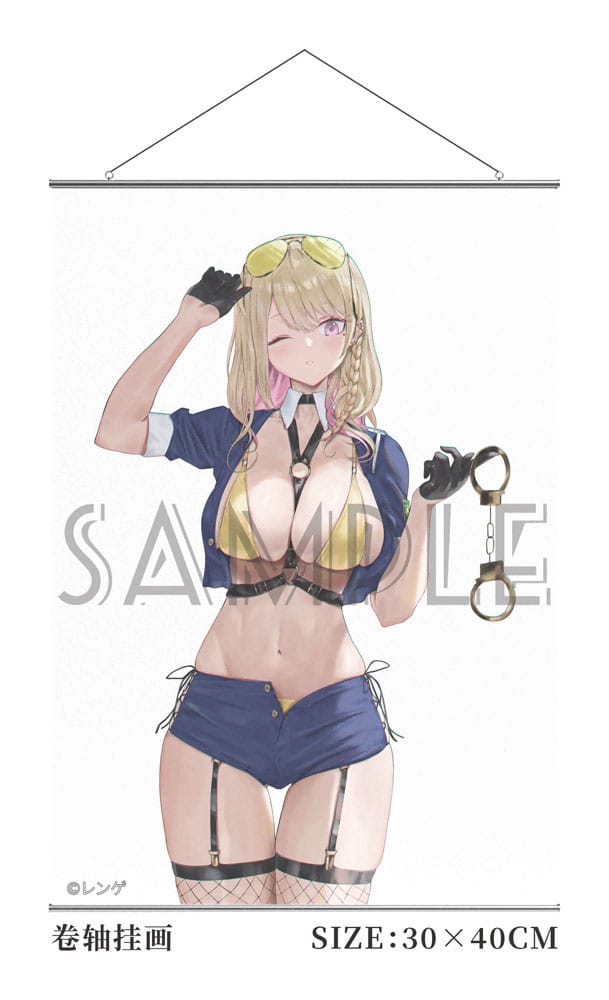 Original Character PVC Statue 1/6 Gal Policewoman Takanashi Arisa Deluxe Edition 27 cm  