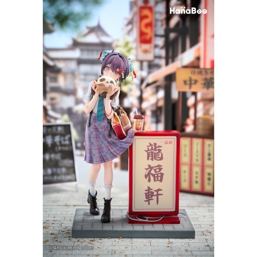 Original Character PVC Figur 1/6 Panda Nikuman-chan Deluxe Edition 26 cm