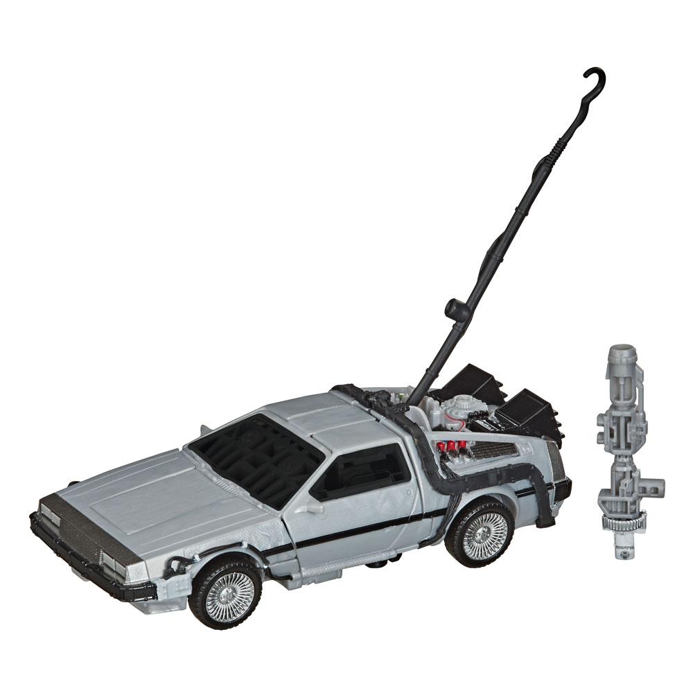 Transformers x Zurück in die Zukunft Actionfigur Delorian 14 cm