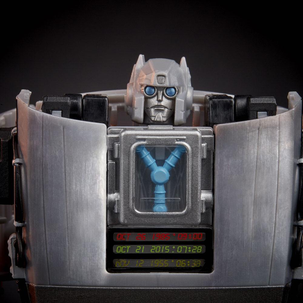 Transformers x Zurück in die Zukunft Actionfigur Delorian 14 cm