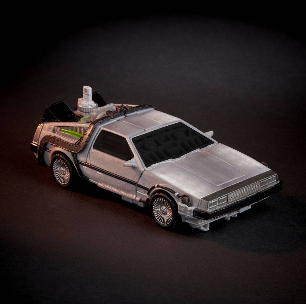 Transformers x Zurück in die Zukunft Actionfigur Delorian 14 cm