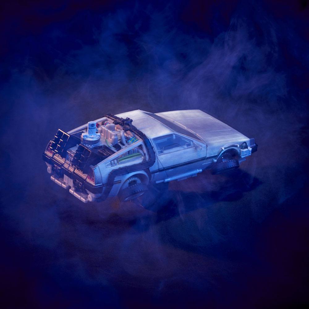 Transformers x Zurück in die Zukunft Actionfigur Delorian 14 cm