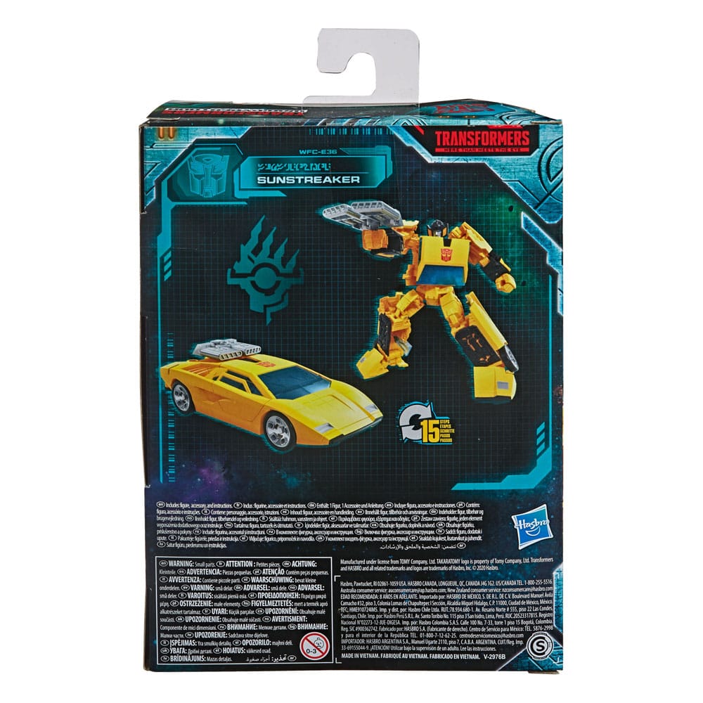Transformers Generations War for Cybertron: Earthrise Deluxe Class Actionfigur Sunstreaker 14 cm