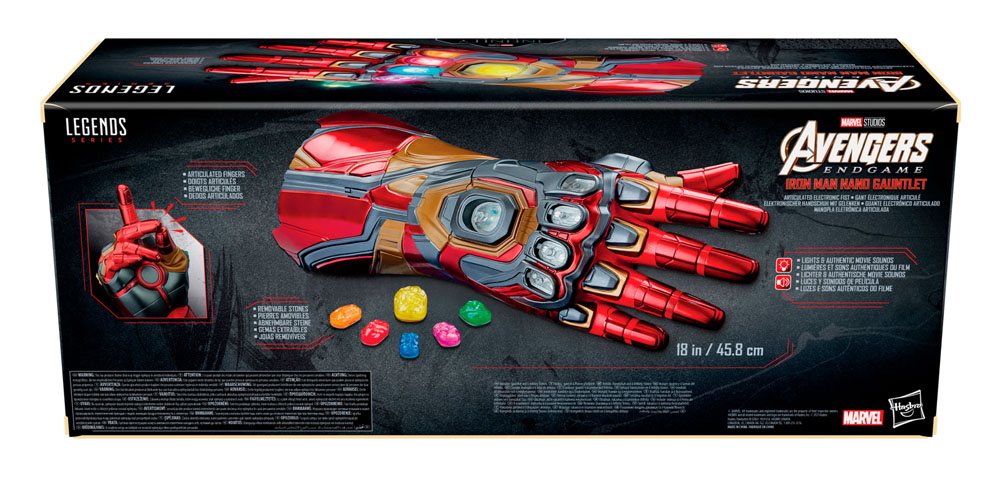 Marvel Legends Series Elektronischer Handschuh Iron Man Nano Gauntlet