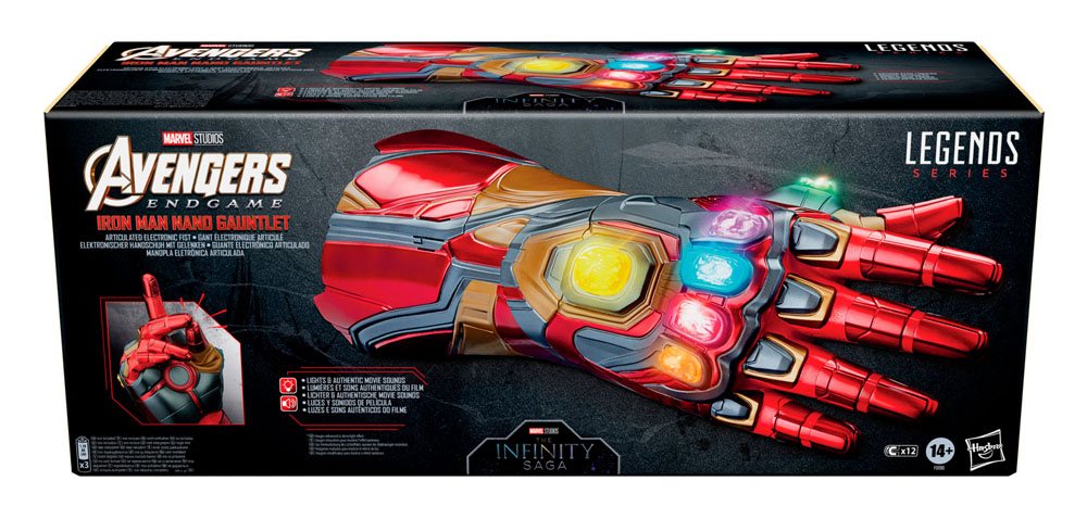 Marvel Legends Series Elektronischer Handschuh Iron Man Nano Gauntlet
