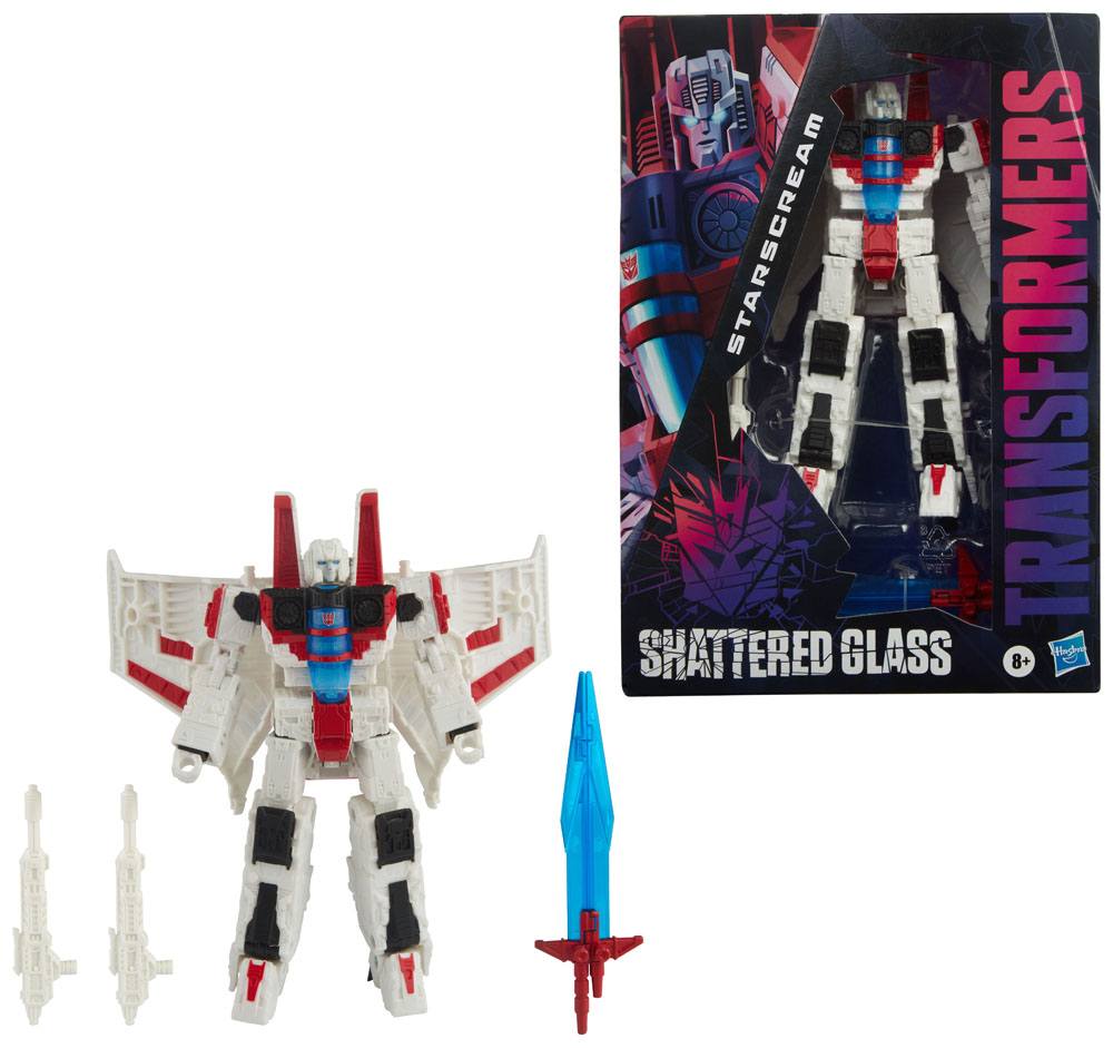 Transformers: Shattered Glass Voyager Class Actionfigur Starscream 18 cm