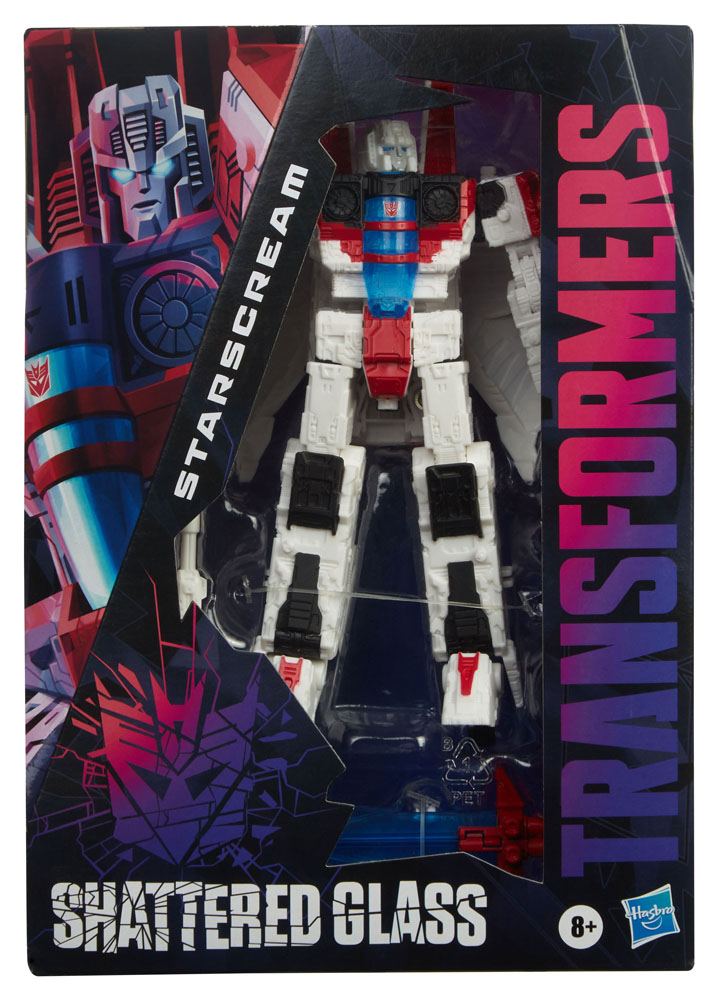 Transformers: Shattered Glass Voyager Class Actionfigur Starscream 18 cm