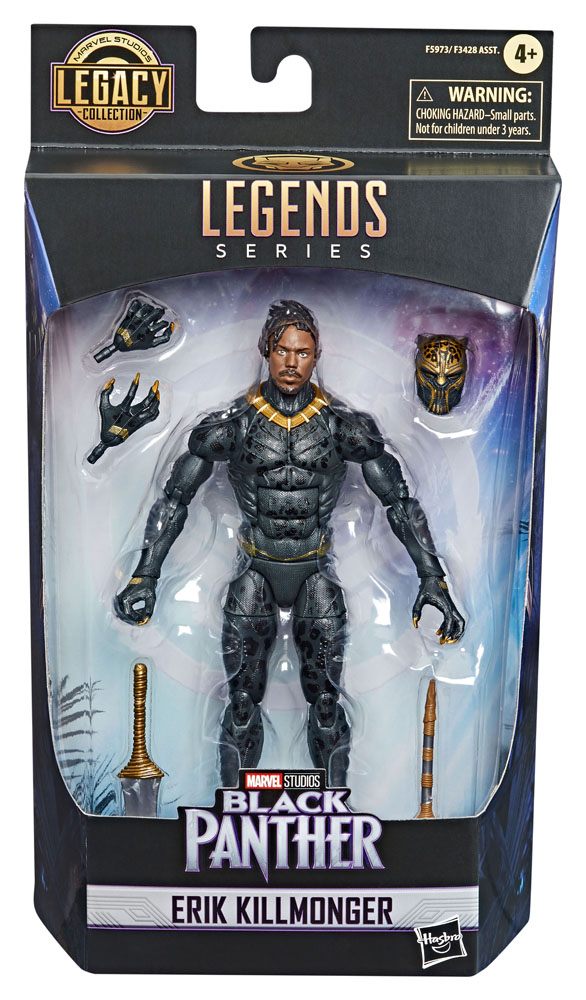 Black Panther Marvel Legends Legacy Collection Actionfigur Erik Killmonger 15 cm 