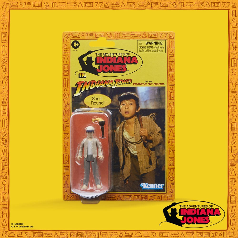 Indiana Jones Retro Collection Actionfigur Short Round (Tempel des Todes) 10 cm 