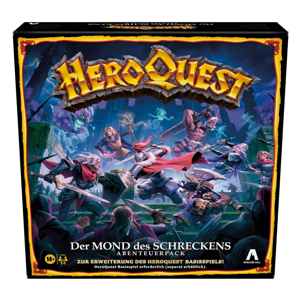 HeroQuest Brettspiel-Erweiterung Der Mond des Schreckens Abenteuerpack *Deutsche Version*