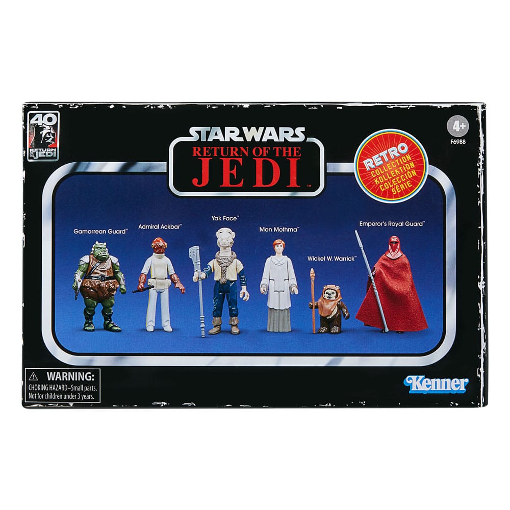 Star Wars Episode VI Retro Collection Actionfiguren 6er-Pack 10 cm