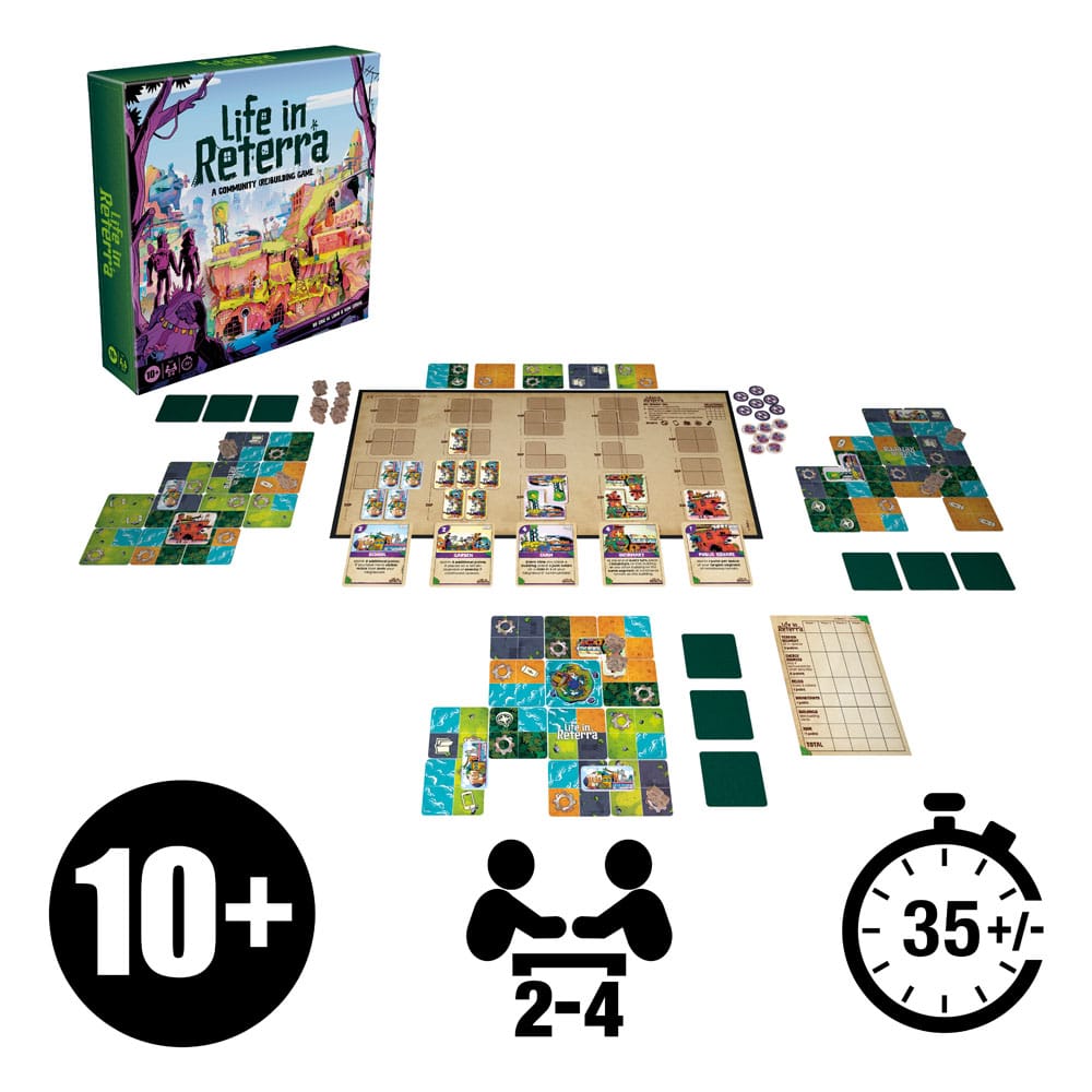 Life in Reterra Brettspiel  *Englische Version*