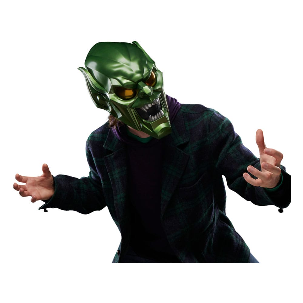 Spider-Man: No Way Home Marvel Legends Roleplay-Replik Green Goblin Premium Helm
