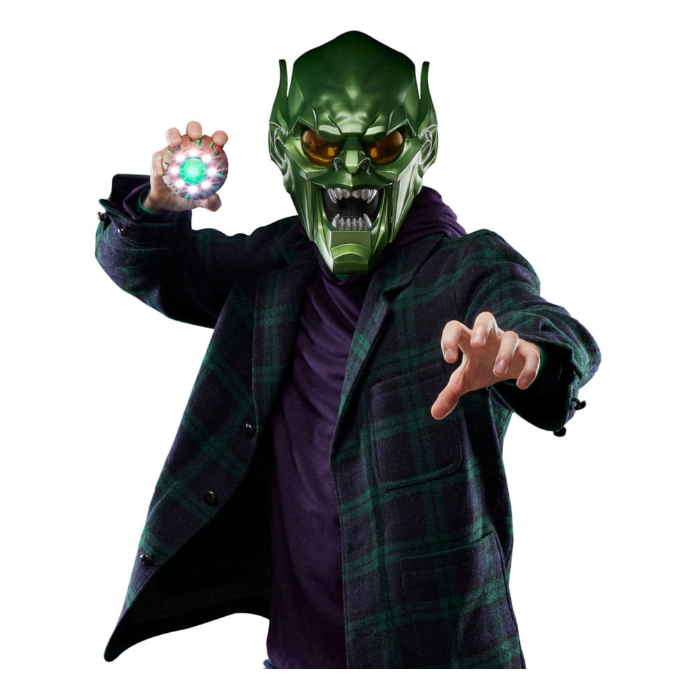 Spider-Man: No Way Home Marvel Legends Roleplay-Replik Green Goblin Premium Helm