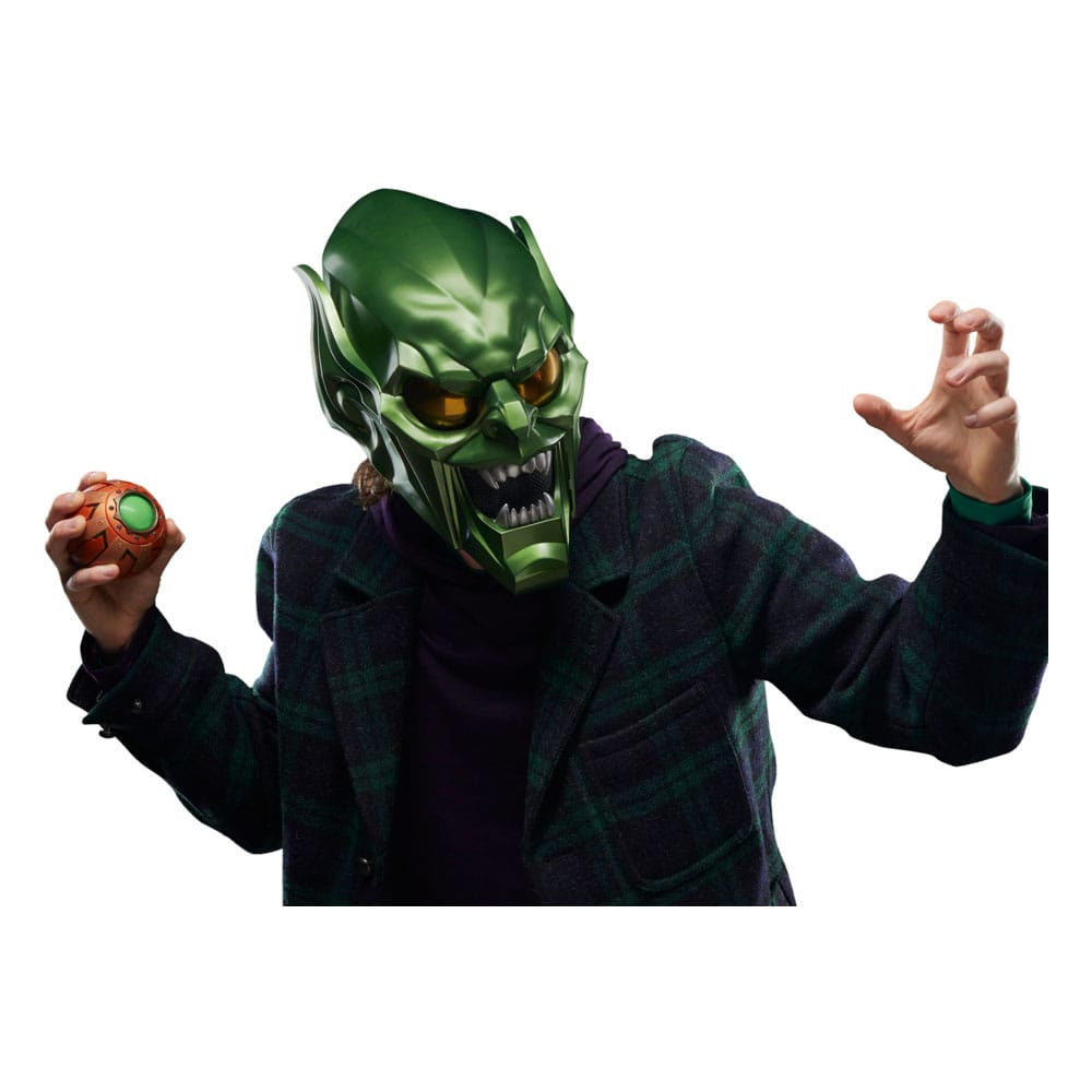 Spider-Man: No Way Home Marvel Legends Roleplay-Replik Green Goblin Premium Helm
