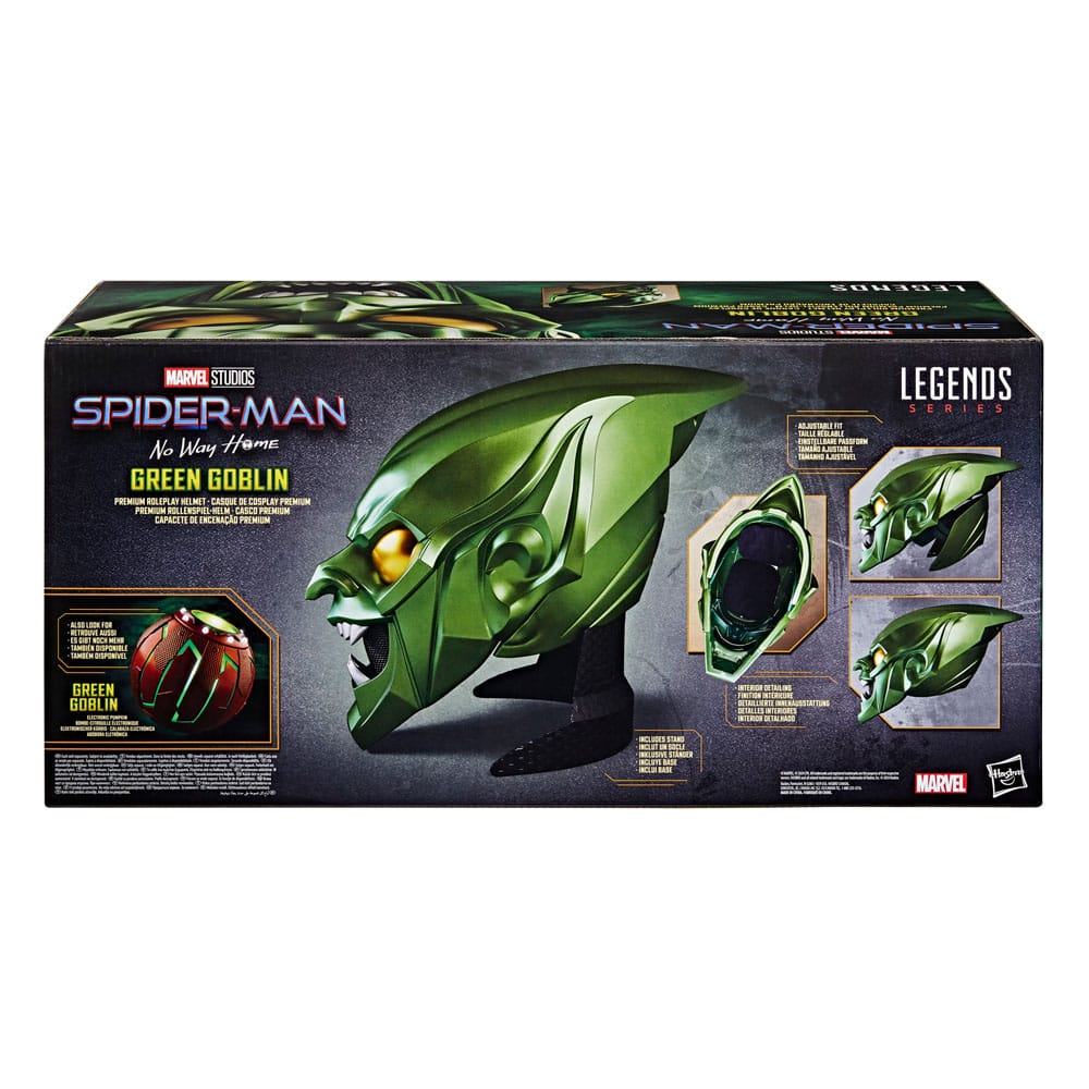 Spider-Man: No Way Home Marvel Legends Roleplay-Replik Green Goblin Premium Helm