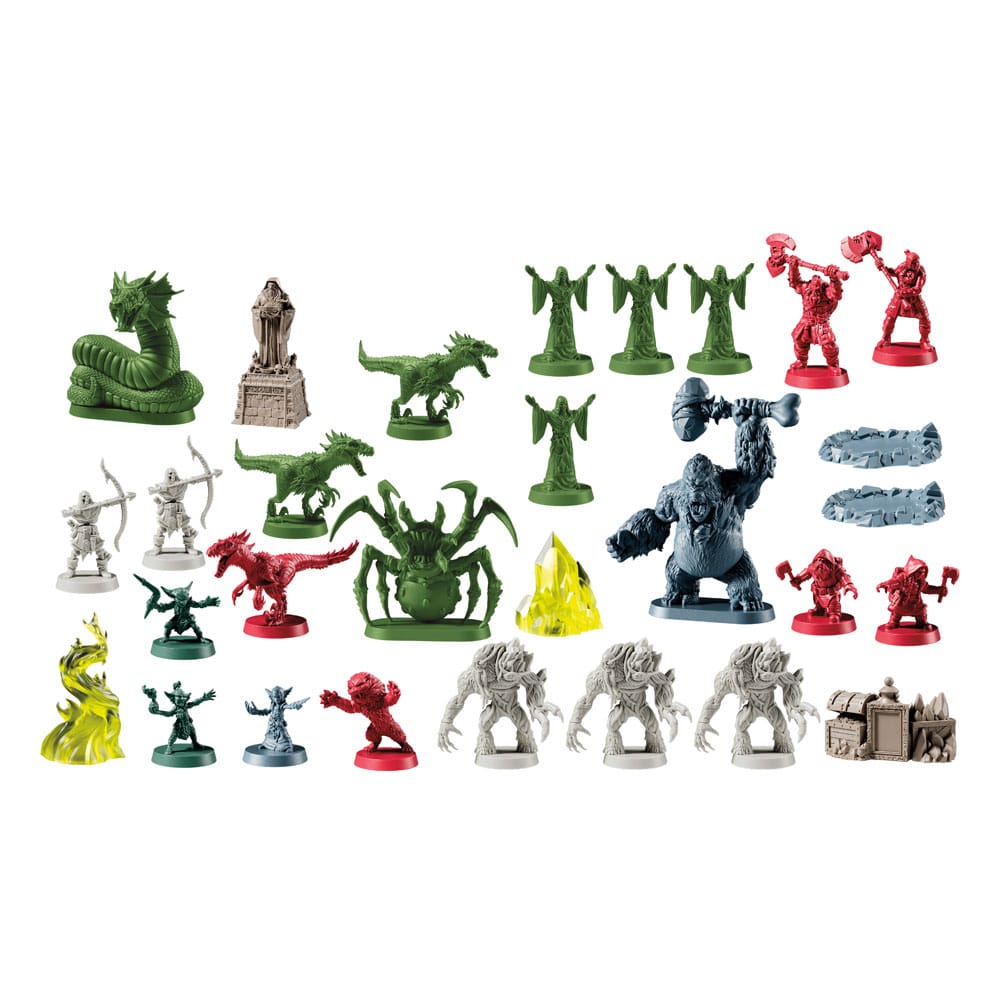 HeroQuest Brettspiel-Erweiterung Der Dschungel von Delthrak Abenteuerpack *Deutsche Version*