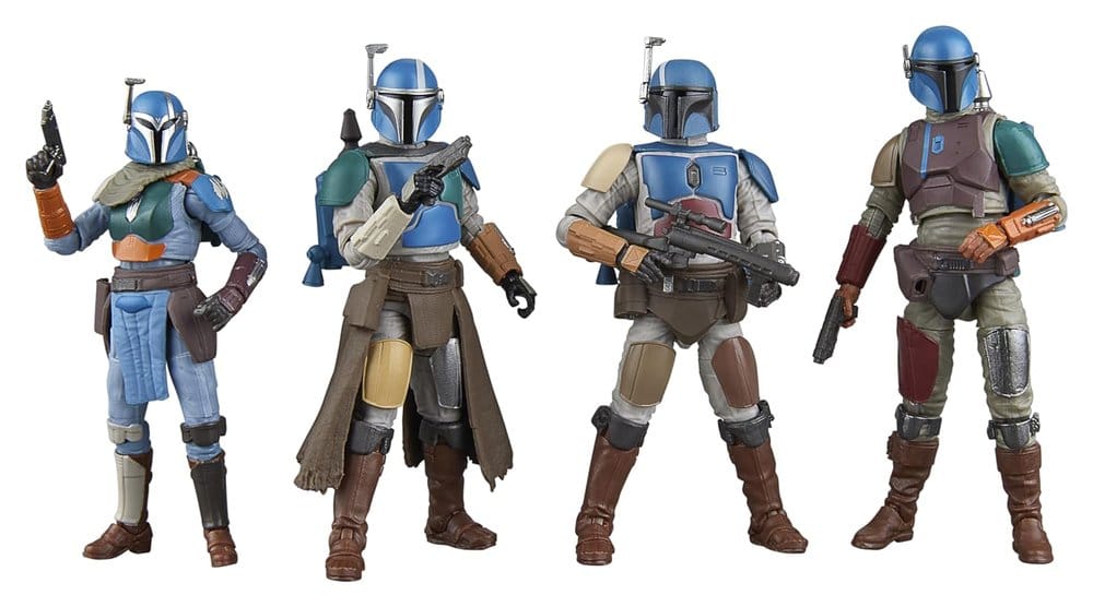 Star Wars The Mandalorian Vintage Collection Actionfiguren 4er-Pack Mandalorian Shriek-Hawk 10 cm
