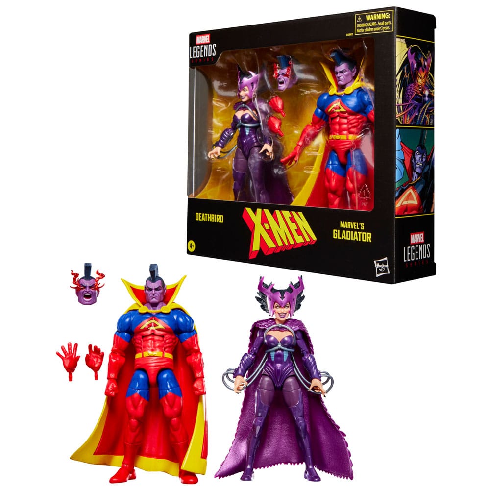 X-Men Marvel Legends Actionfiguren 2er-Pack Deathbird & Marvel's Gladiator 15 cm
