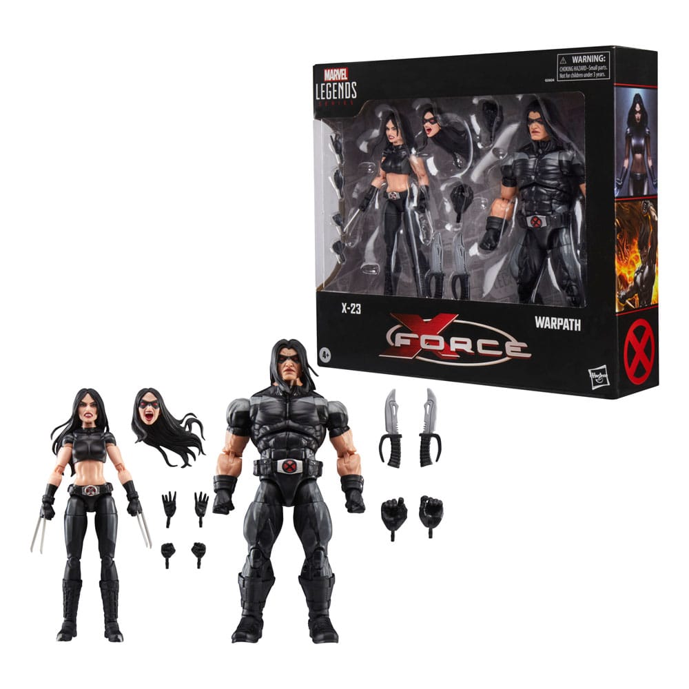 X-Force Marvel Legends Actionfiguren 2er-Pack X-23 & Warpath 15 cm