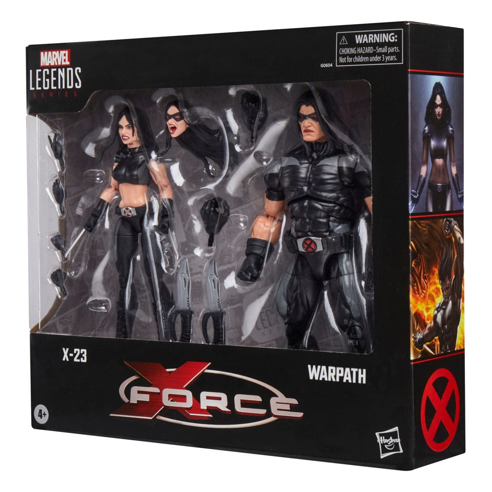 X-Force Marvel Legends Actionfiguren 2er-Pack X-23 & Warpath 15 cm