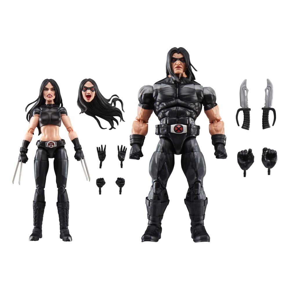 X-Force Marvel Legends Actionfiguren 2er-Pack X-23 & Warpath 15 cm