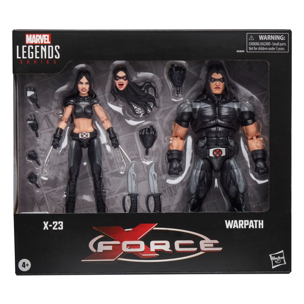 X-Force Marvel Legends Actionfiguren 2er-Pack X-23 & Warpath 15 cm