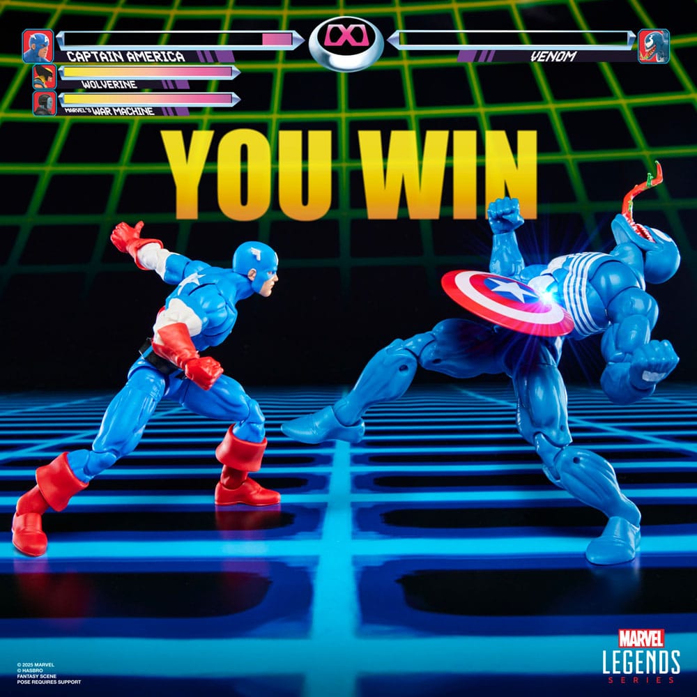 Marvel Legends Gamerverse Actionfiguren 2er-Pack Captain America vs. Venom 15 cm