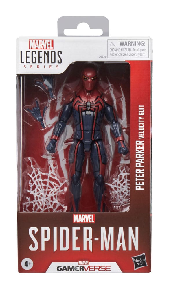Spider-Man Marvel Legends Gamerverse Actionfigur Peter Parker Velocity Suit 15 cm