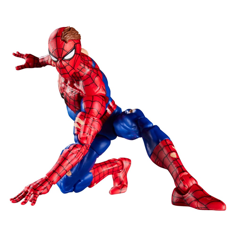 Marvel Legends Magic: The Gathering Actionfigur Battle-Damaged Spider-Man (plus exklusive Foil-Karte) 15 cm