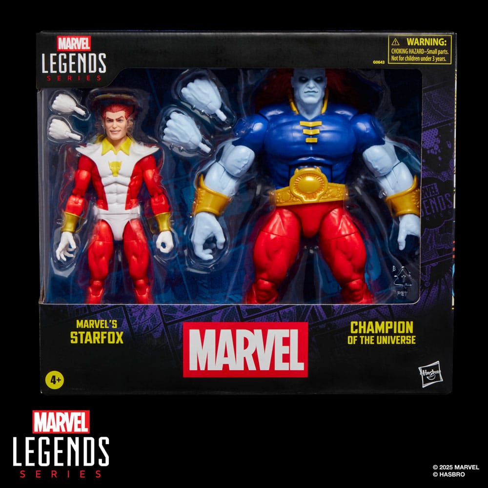 Marvel Legends Actionfiguren 2er-Pack Marvel's Starfox & Champion of the Universe 15 cm