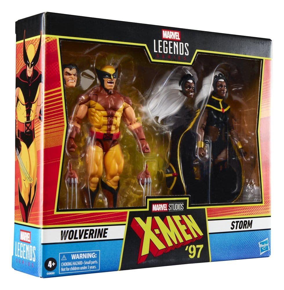 Marvel Legends Actionfiguren 2er-Pack Storm & Wolverine 15 cm