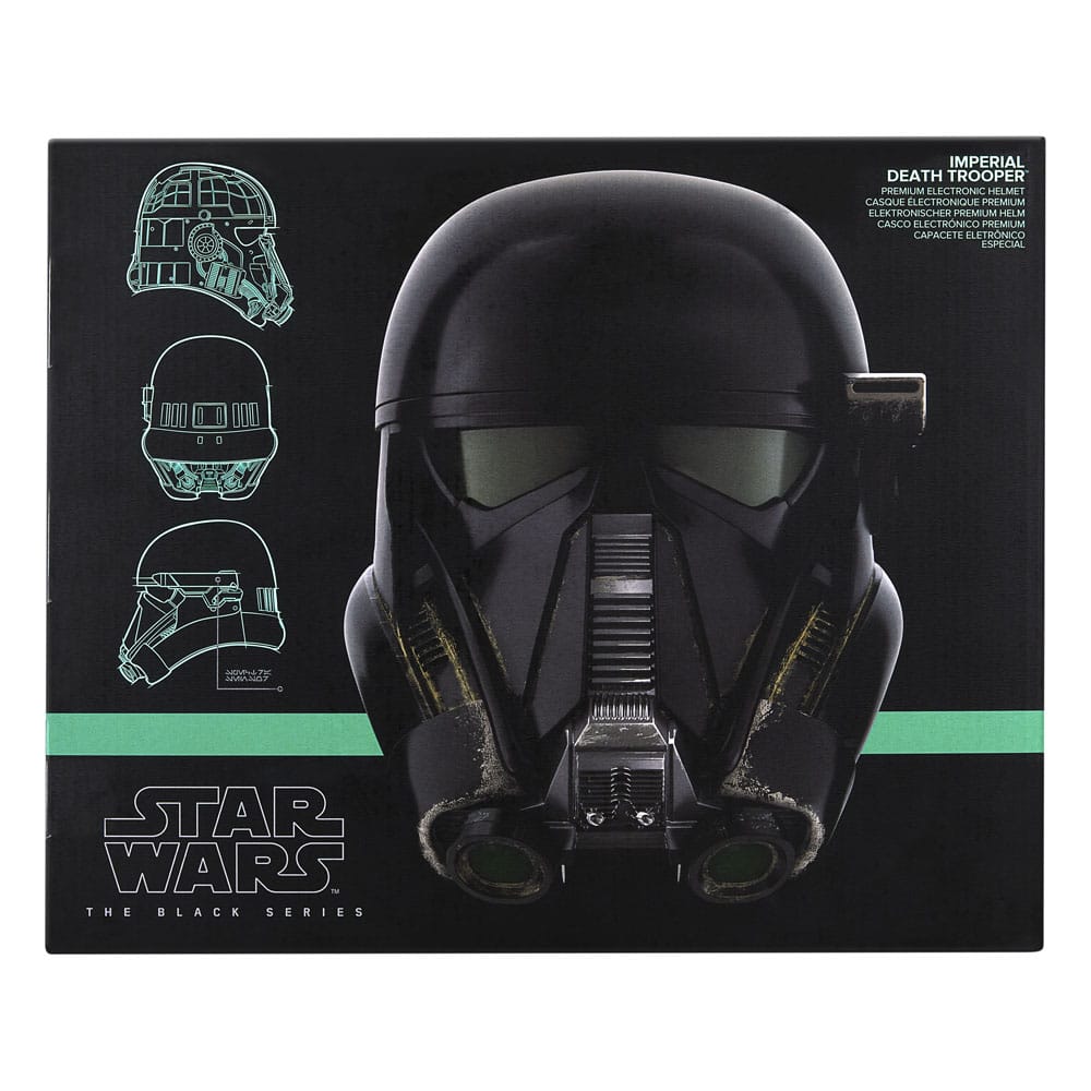 Star Wars: Rogue One Black Series Elektronischer Helm Imperial Death Trooper