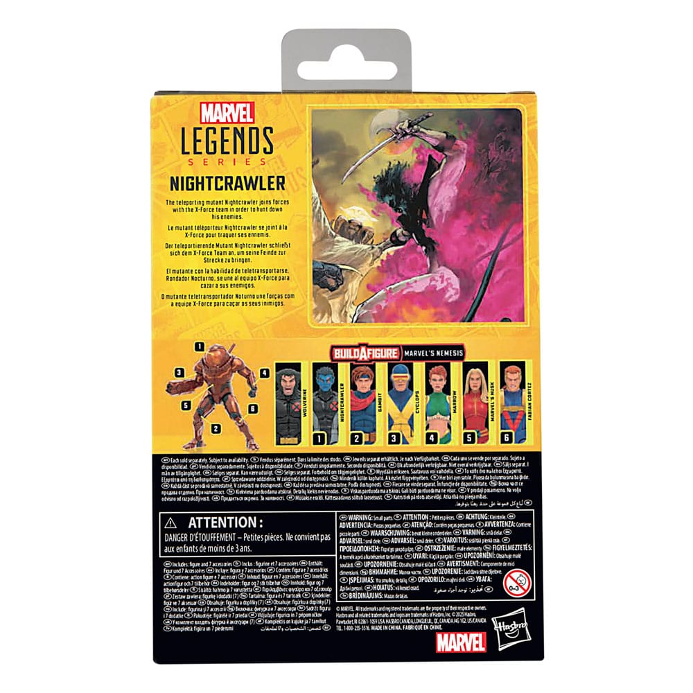 X-Men Marvel Legends Actionfigur Nightcrawler (BAF: Marvel's Nemesis) 15 cm
