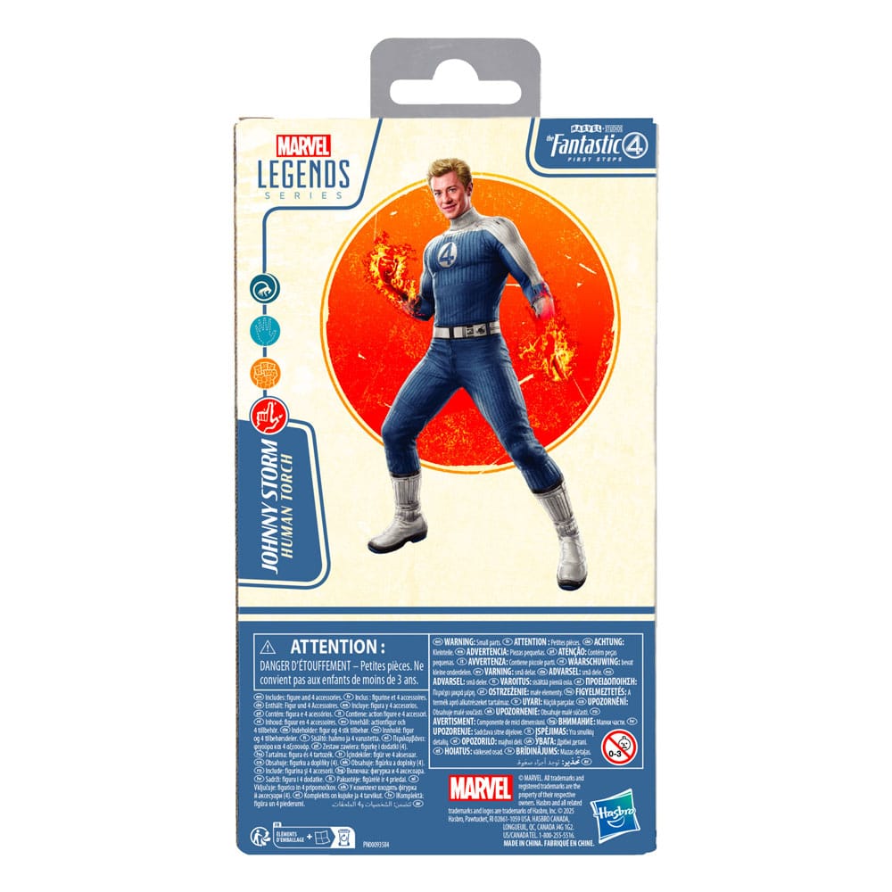 The Fantastic Four: First Steps Marvel Legends Actionfigur Johnny Storm 15 cm
