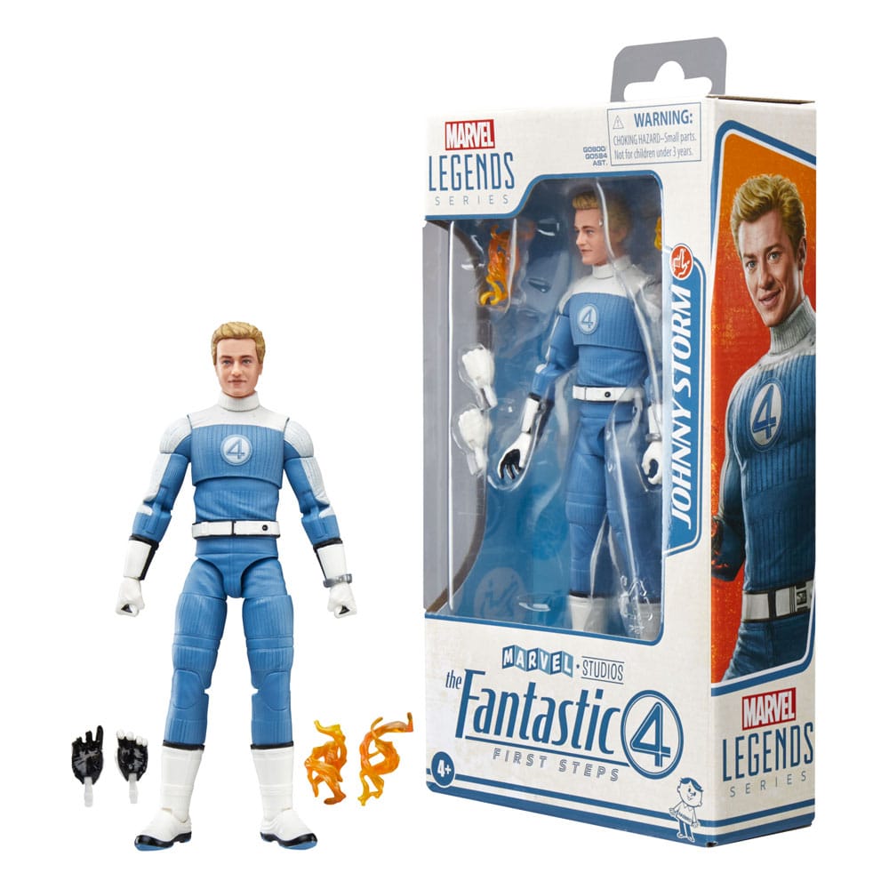 The Fantastic Four: First Steps Marvel Legends Actionfigur Johnny Storm 15 cm