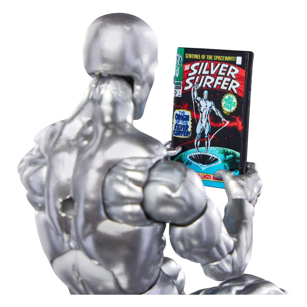 The Silver Surfer Marvel Legends Actionfigur Silver Surfer 15 cm