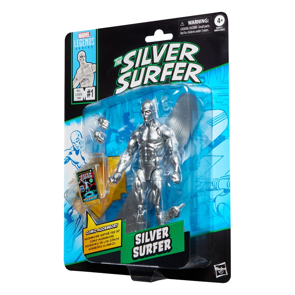 The Silver Surfer Marvel Legends Actionfigur Silver Surfer 15 cm