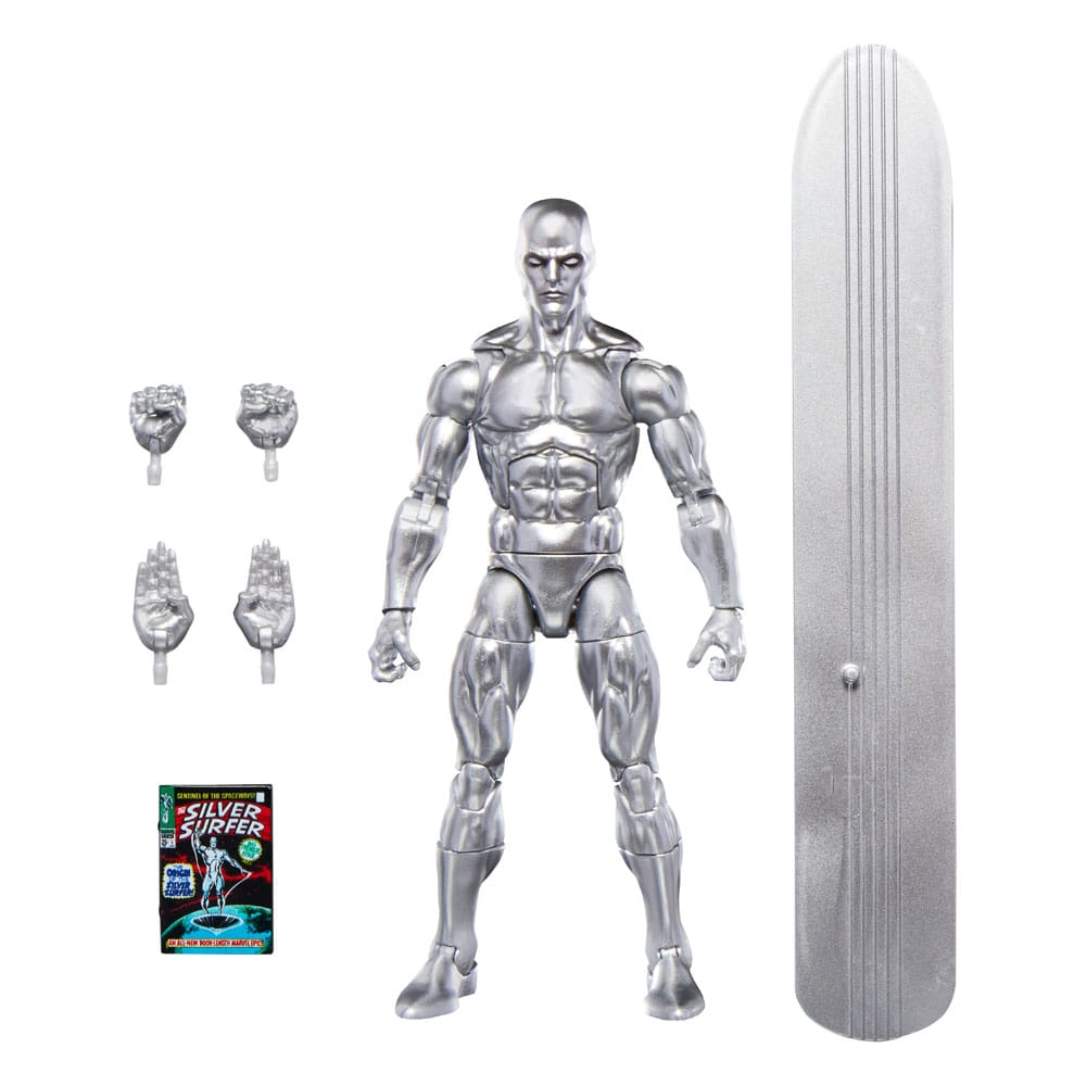 The Silver Surfer Marvel Legends Actionfigur Silver Surfer 15 cm